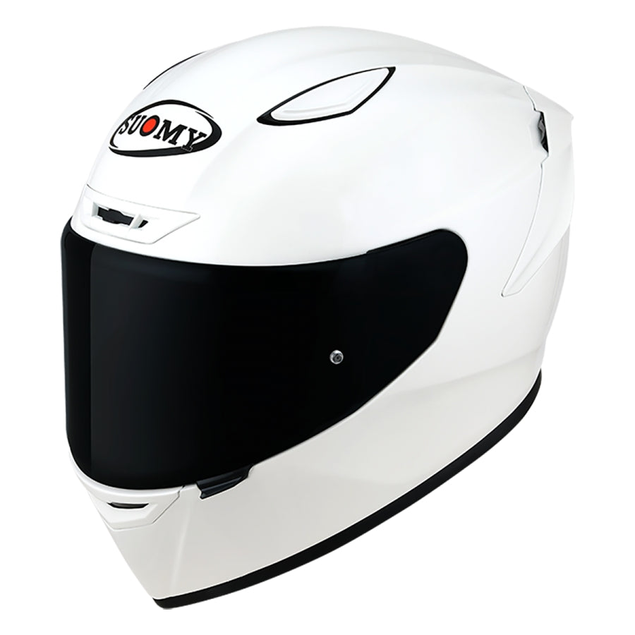 SUOMY-CASCOS TRACK-1 PLAIN WHITE E06