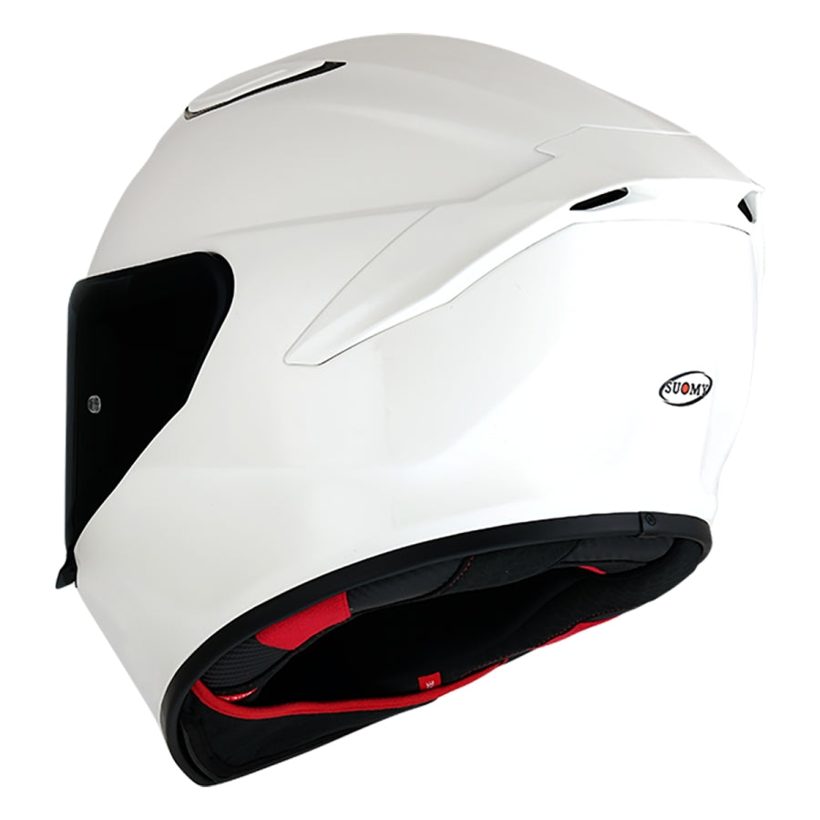 SUOMY-CASCOS TRACK-1 PLAIN WHITE E06