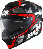 SUOMY-CASCOS STELLAR RACE SQUAD MATT RED - SECURTEX MOTOR S.L (t/a MaximoMoto)