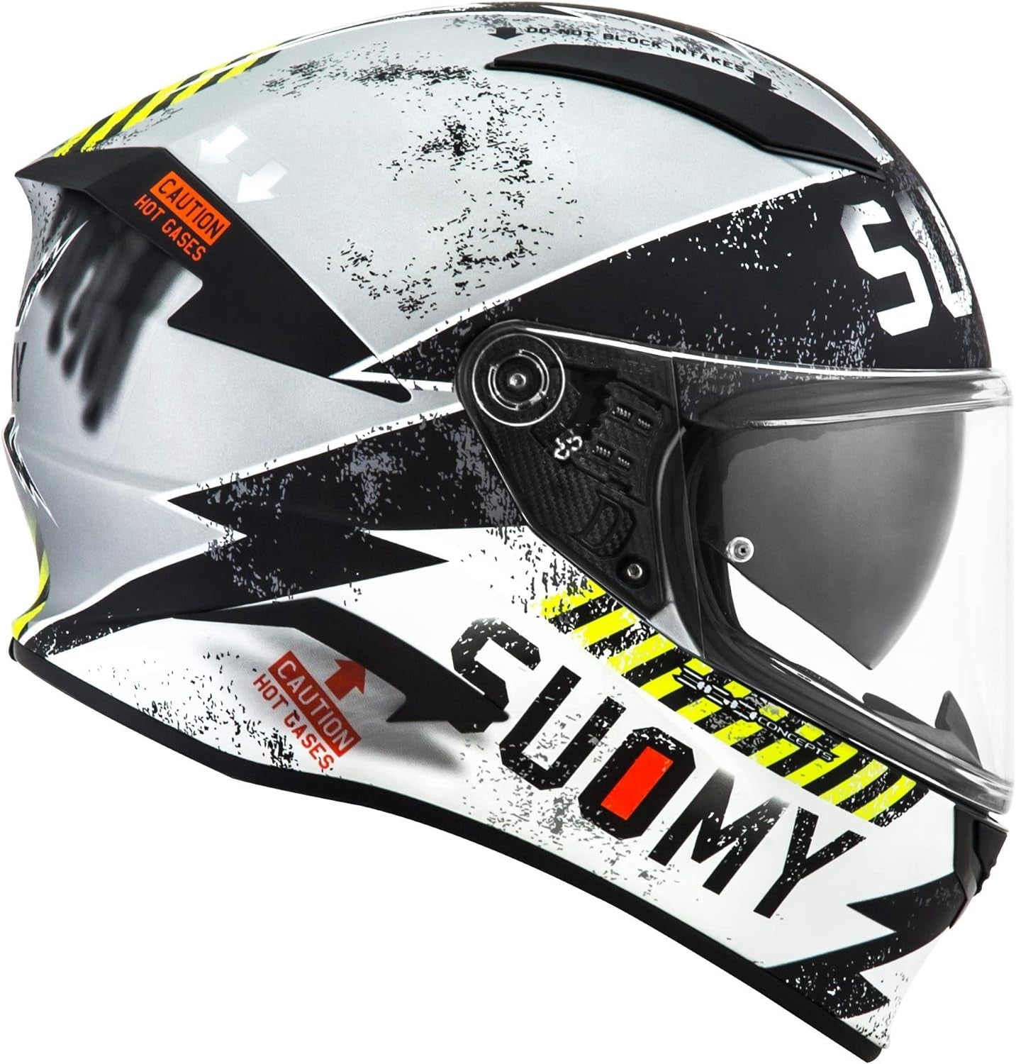 SUOMY-CASCOS SPEEDSTAR PROPELLER MATT SILVER/BLACK - SECURTEX MOTOR S.L (t/a MaximoMoto)