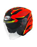 SUOMY-CASCOS SPEED JET LUMINISM MATT RED