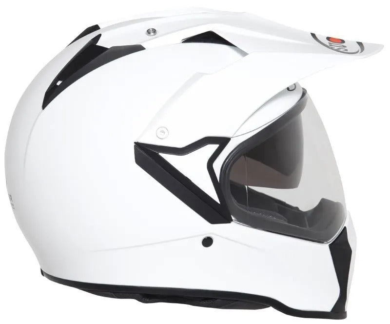 SUOMY-CASCOS MX TOURER PLAIN WHITE