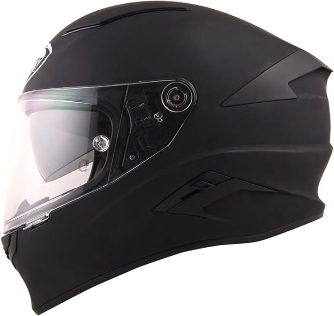 SUOMY-CASCOS SPEEDSTAR PLAIN MATT BLACK