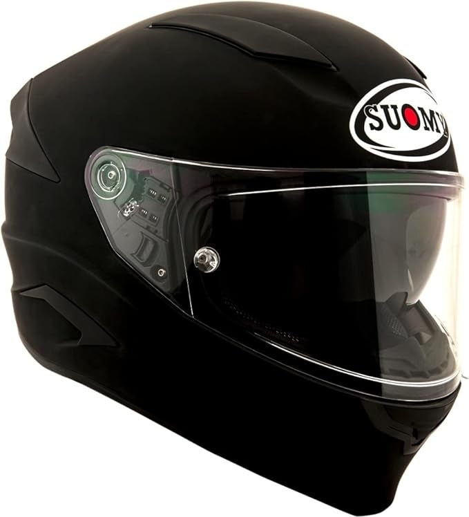 SUOMY-CASCOS SPEEDSTAR PLAIN MATT BLACK