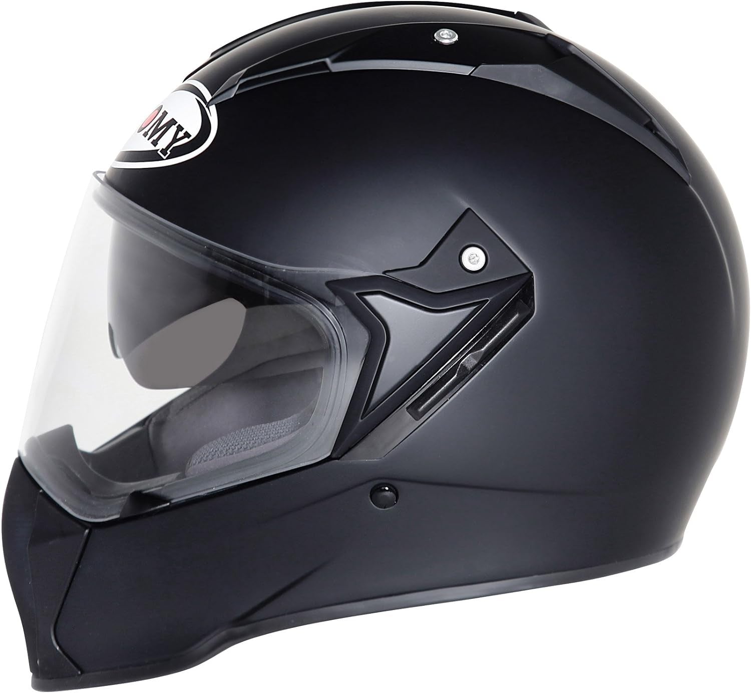 SUOMY-CASCOS MX TOURER PLAIN MATT BLACK
