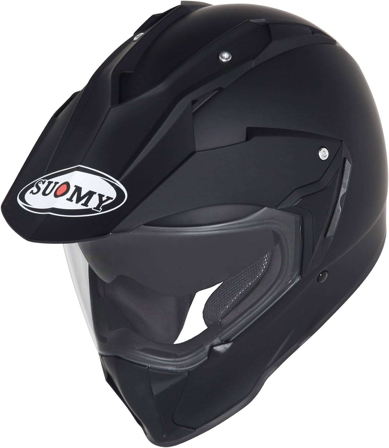 SUOMY-CASCOS MX TOURER PLAIN MATT BLACK