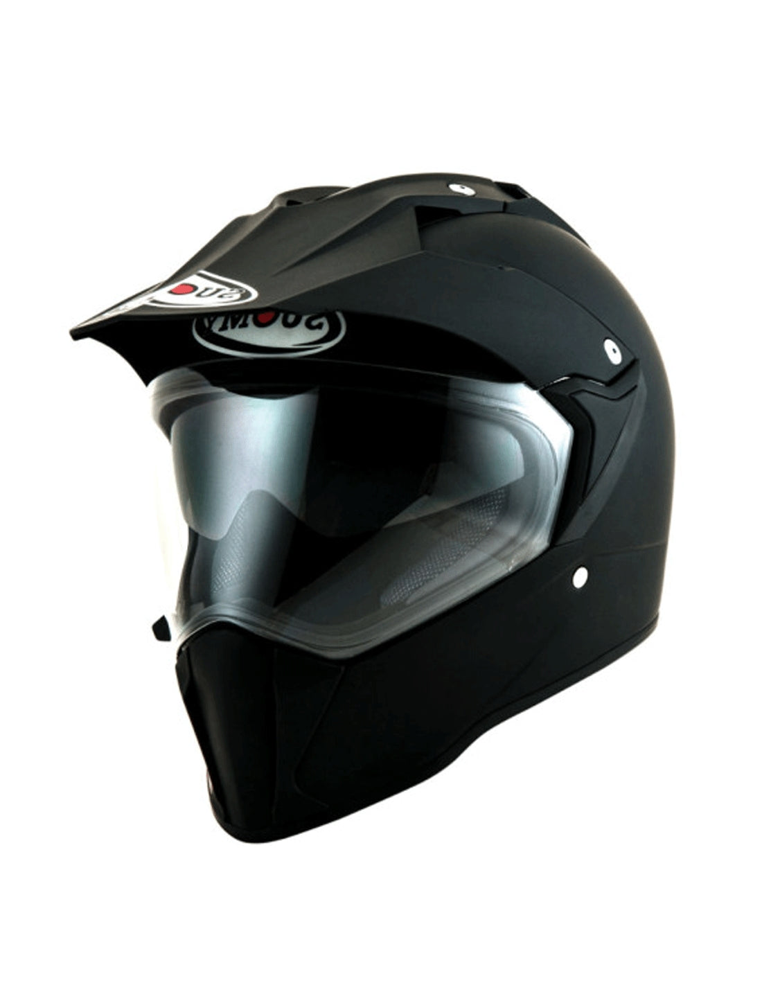 SUOMY-CASCOS MX TOURER PLAIN MATT BLACK
