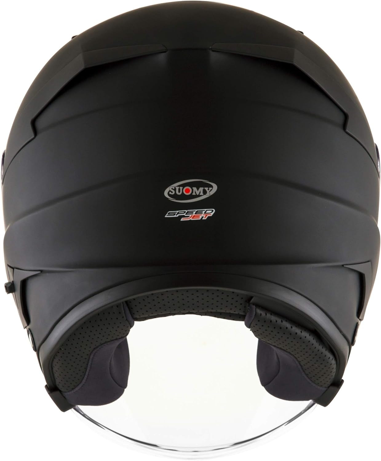 SUOMY-CASCOS SPEEDJET PLAIN MATT BLACK