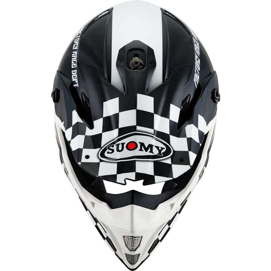 SUOMY-CASCOS MX SPEED PRO MASTER BLACK/WHITE