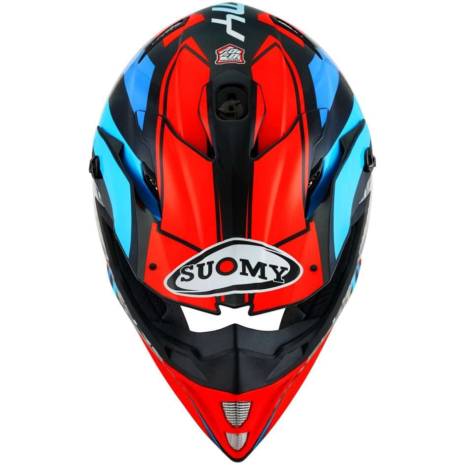 SUOMY-CASCOS MX SPEED PRO FORWARD ORANGE/BLUE