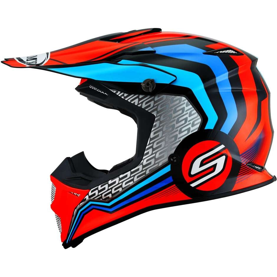 SUOMY-CASCOS MX SPEED PRO FORWARD ORANGE/BLUE