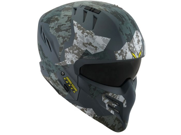 SUOMY-CASCOS ARMOR URBAN SQUAD CAMOUPLANOE MATT GREY