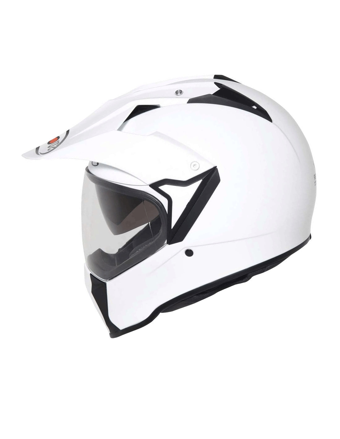 SUOMY-CASCOS MX TOURER PLAIN WHITE