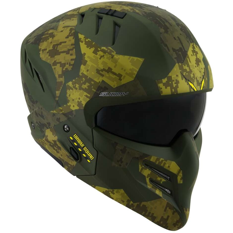 SUOMY-CASCOS ARMOR URBAN SQUAD CAMOUPLANOE MATT ARMY GREEN