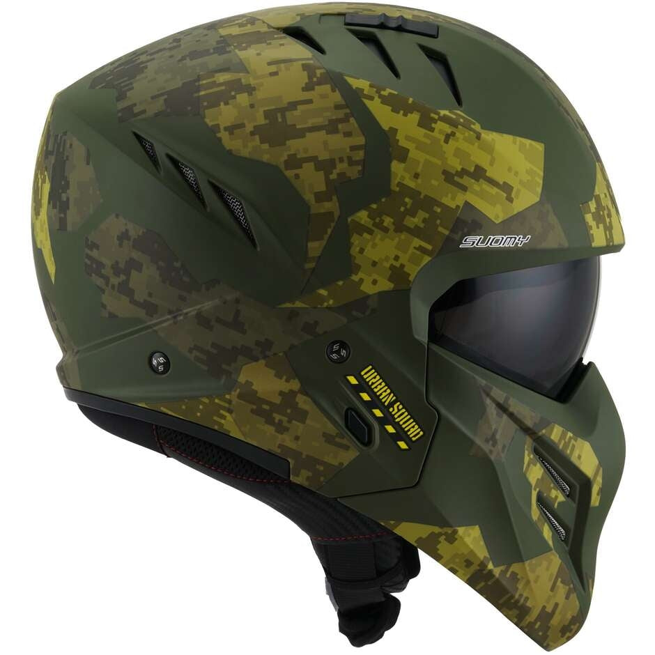 SUOMY-CASCOS ARMOR URBAN SQUAD CAMOUPLANOE MATT ARMY GREEN
