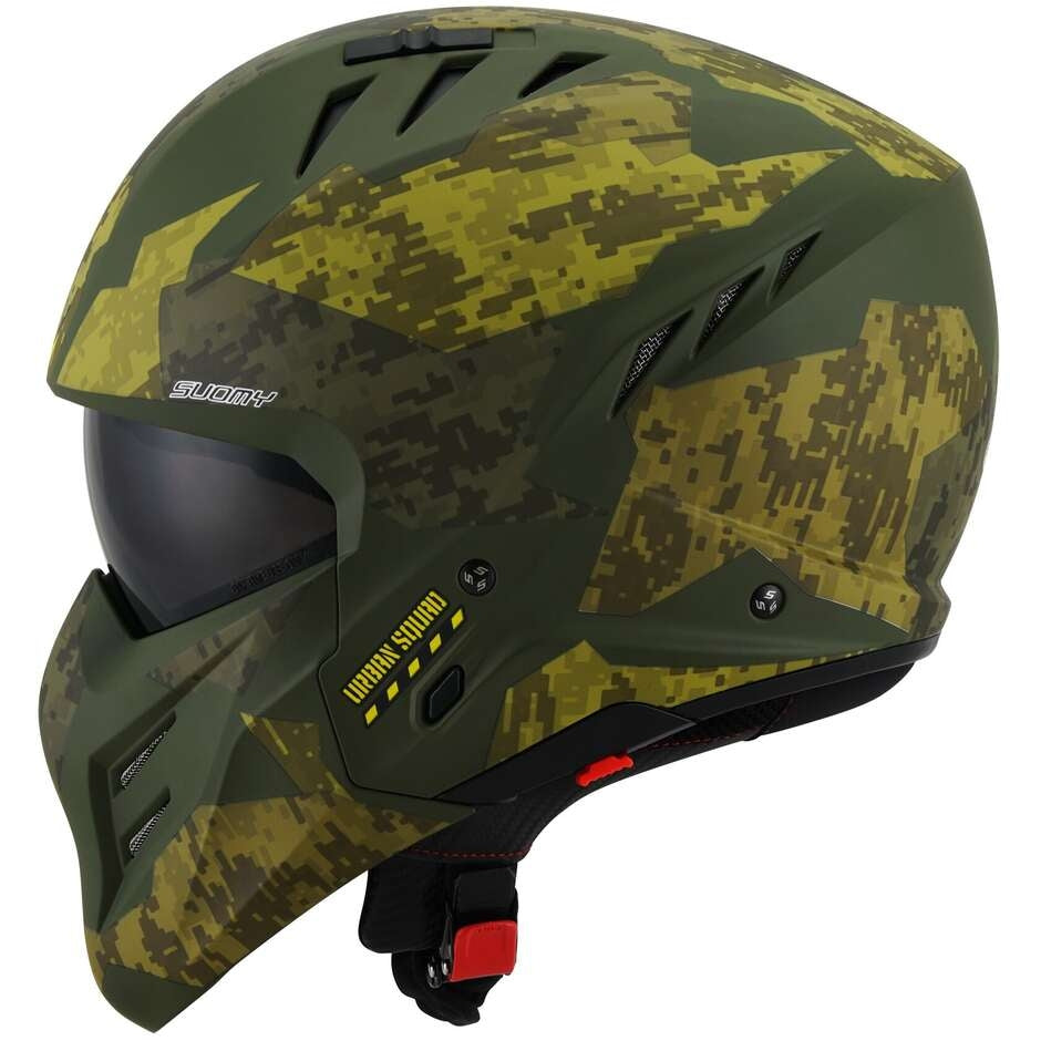 SUOMY-CASCOS ARMOR URBAN SQUAD CAMOUPLANOE MATT ARMY GREEN