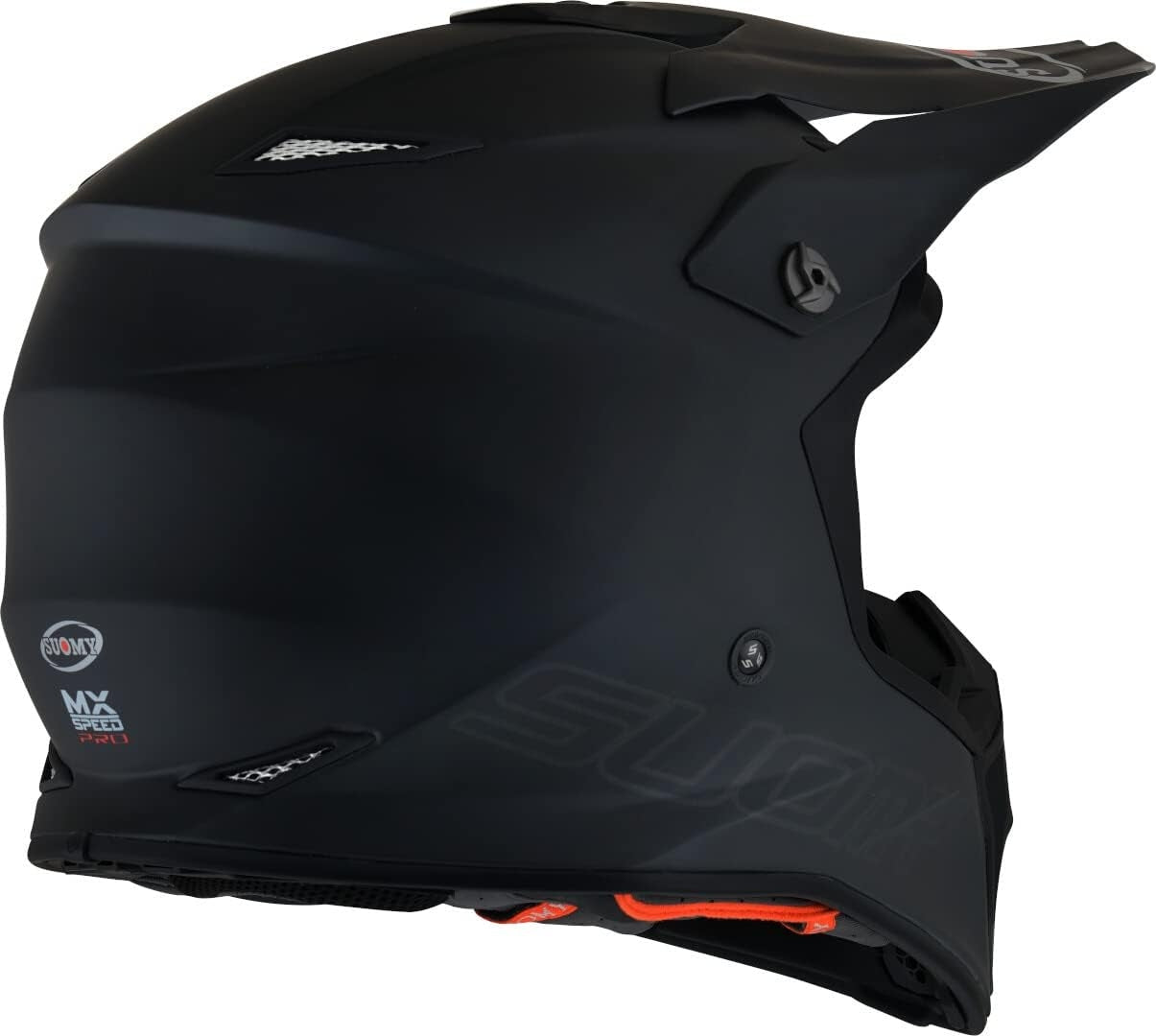 SUOMY-CASCOS MX SPEED PRO PLAIN MATT BLACK