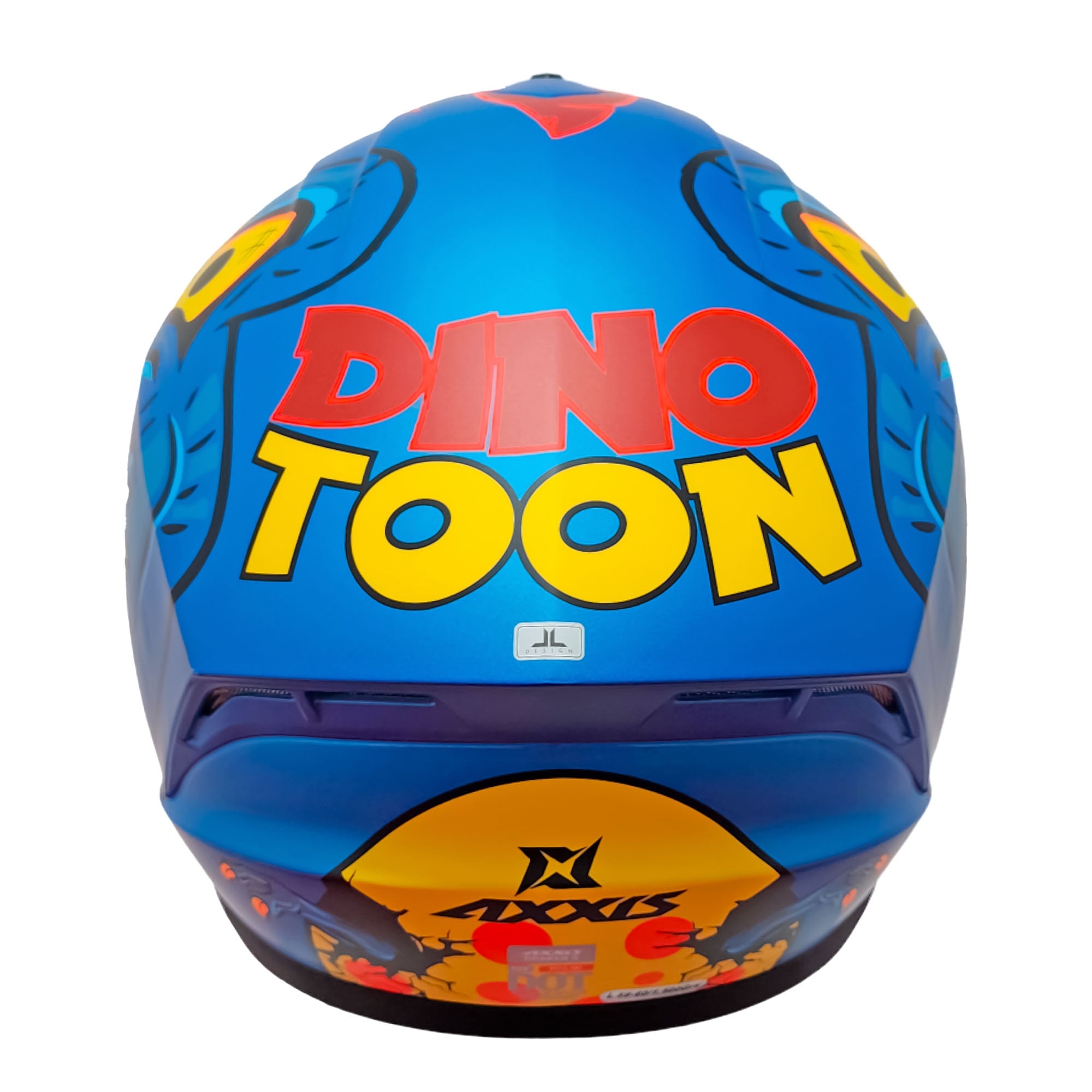 AXXIS - CASCO FF112D DRAKEN S DINOTOON C7 AZ MATE