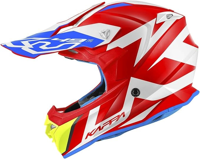 KAPPA - CASCO FULL KV49/CROSSD/GREAT ROJO-BR/BLANCO