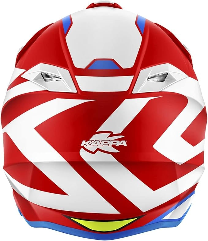 KAPPA - CASCO FULL KV49/CROSSD/GREAT ROJO-BR/BLANCO