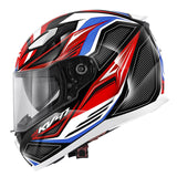 KAPPA - CAPACETE COMPLETO KV41/DALLAS.O/PLD/FIGHTER VERMELHO-BR/AZUL/BRANCO