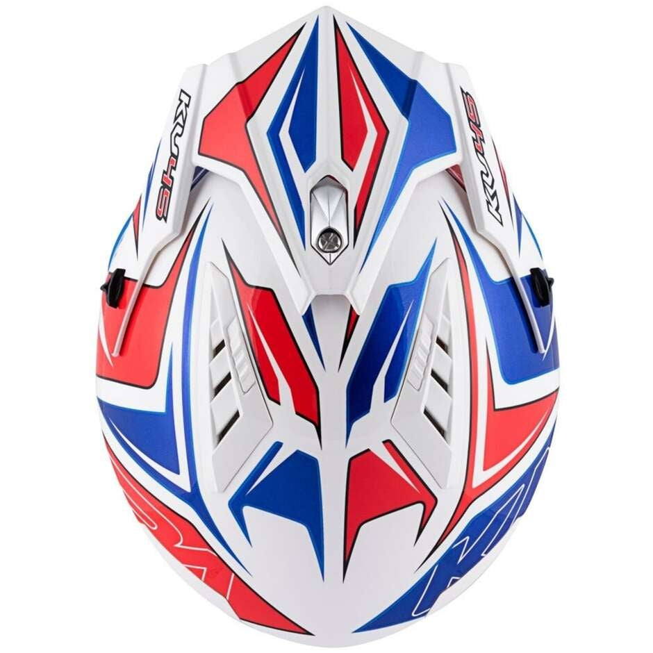 KAPPA - CASCO JET KV45/TRIALD/GEMINI AZUL/ROJO