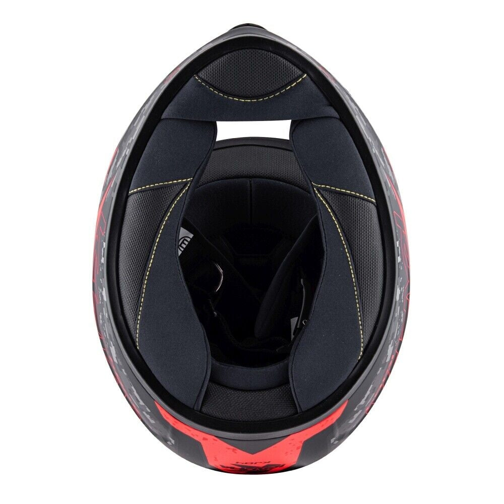 KAPPA - CASCO JUNIOR KJ04/BOOMD/PROX NEGRO-MT/ROJO