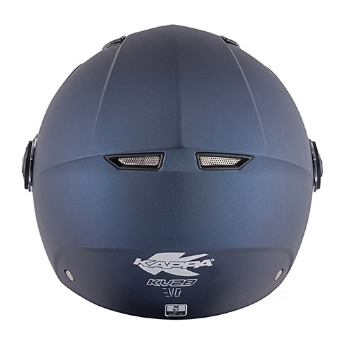 KAPPA - CASCO DJET KV28/EVO C/VGD/JOIN AZUL-MET/YELLOW