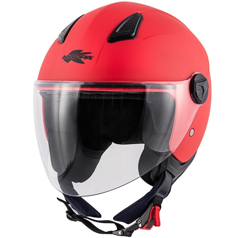 KAPPA - CASCO DJET KV28/MIAMI C/VLD/BASIC ROJO