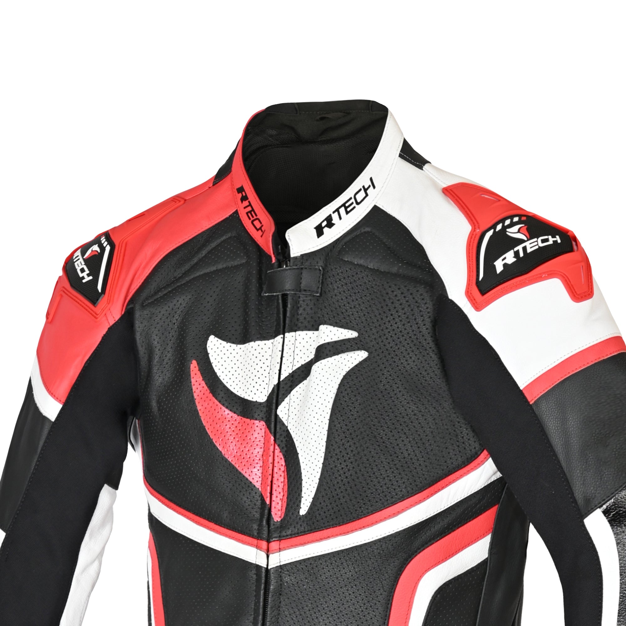 R-TECH -Mono 1 PC Hawk Negro/Blanco/Rojo