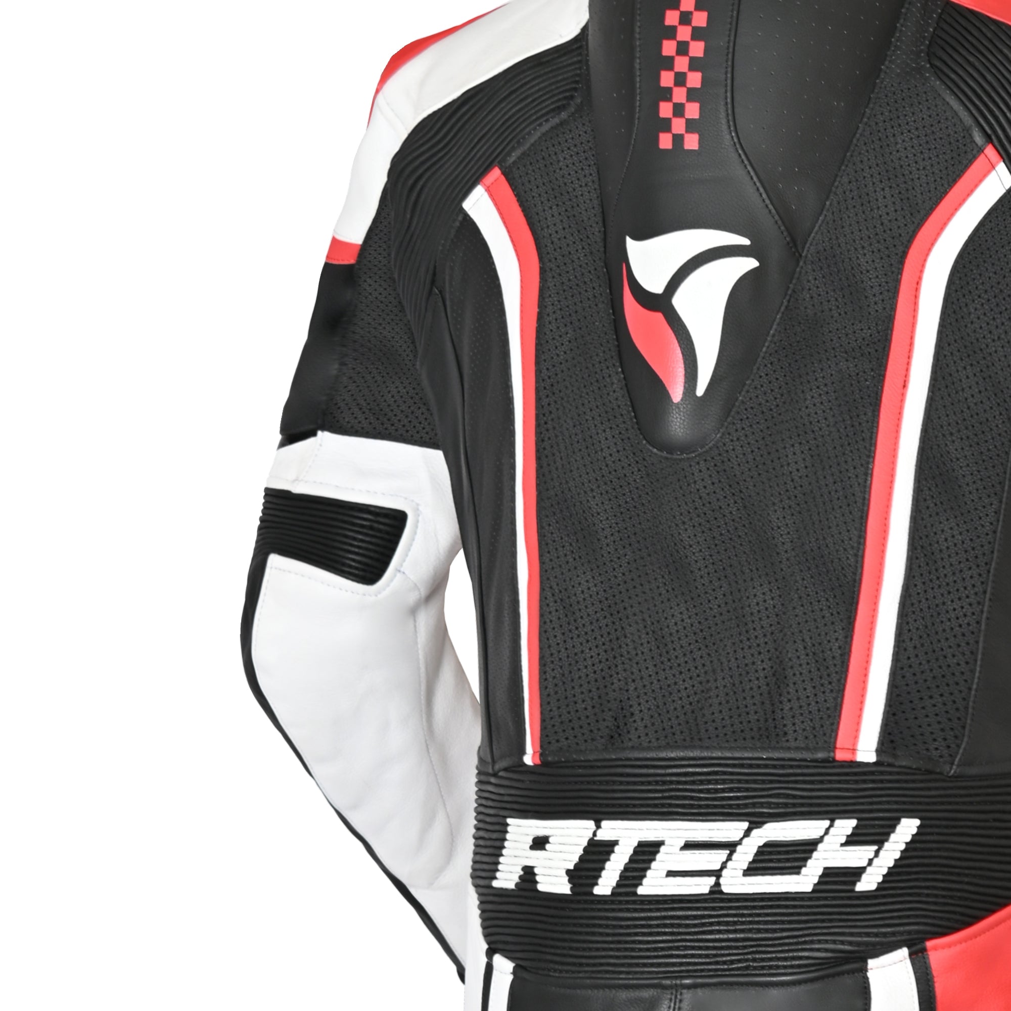 R-TECH -Mono 1 PC Hawk Negro/Blanco/Rojo