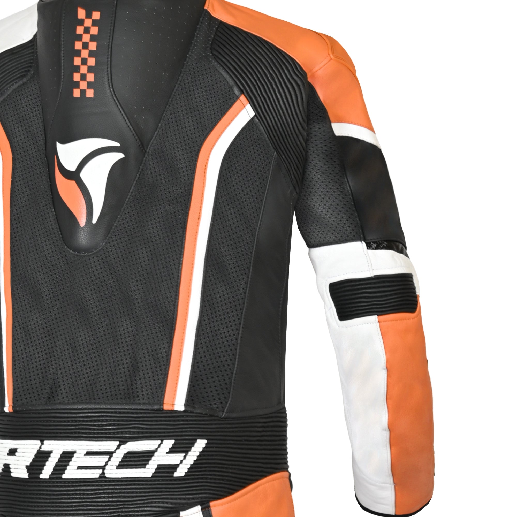 R-TECH -Mono 1 PC Hawk Negro/Blanco/Naranja