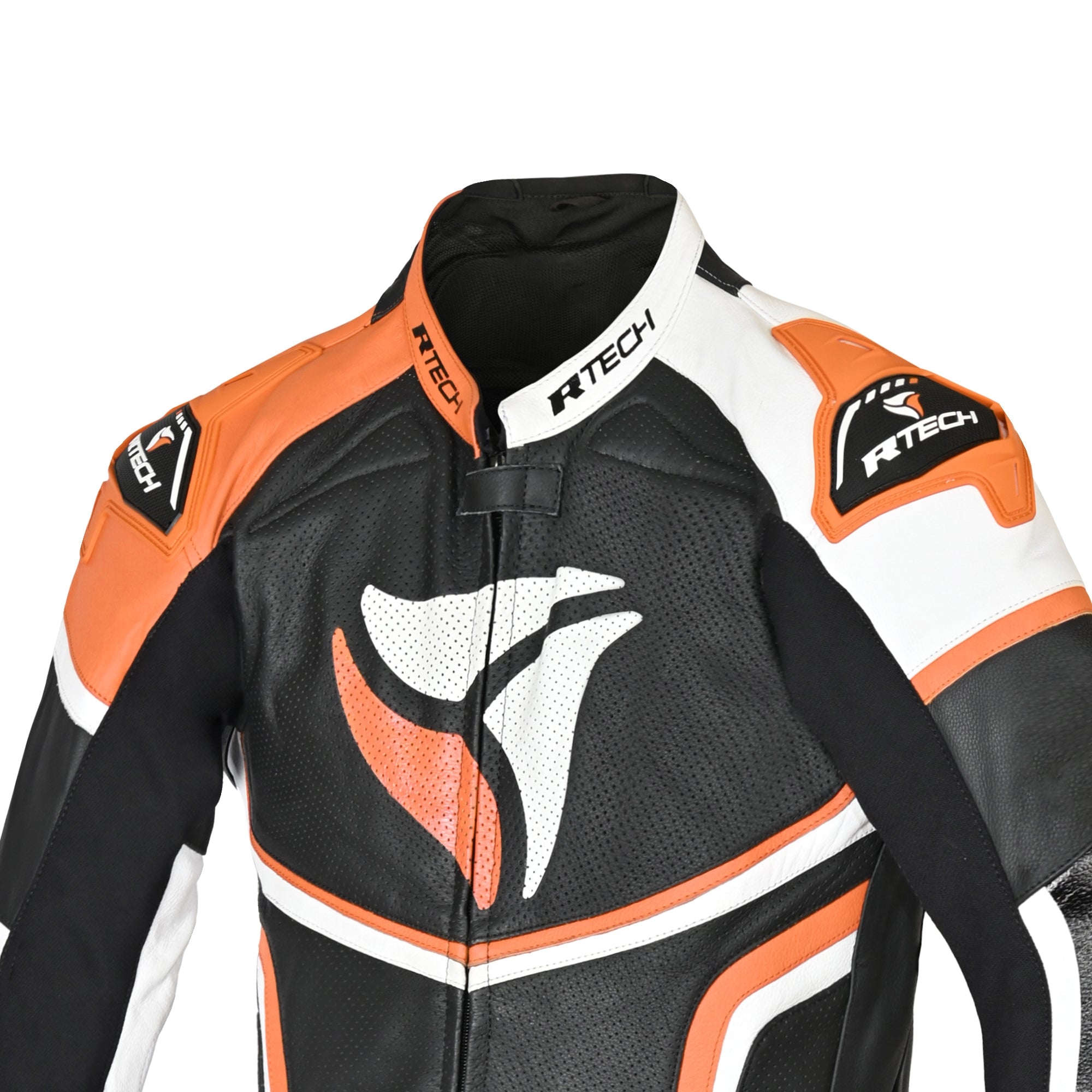 R-TECH -Mono 1 PC Hawk Negro/Blanco/Naranja