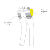 BELA - Pantalón Jeans Rio Ladies CE Vaquero - Negro