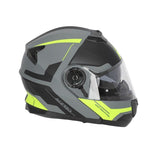 ACERBIS - CAPACETE MODULAR SEREL 22.06 Preto/Amarelo Fluo