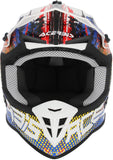 ACERBIS - CASCO LINEAR 2206 BIANCO/BLU/ROSSO