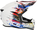 ACERBIS - CASCO LINEAR 2206 BIANCO/BLU/ROSSO