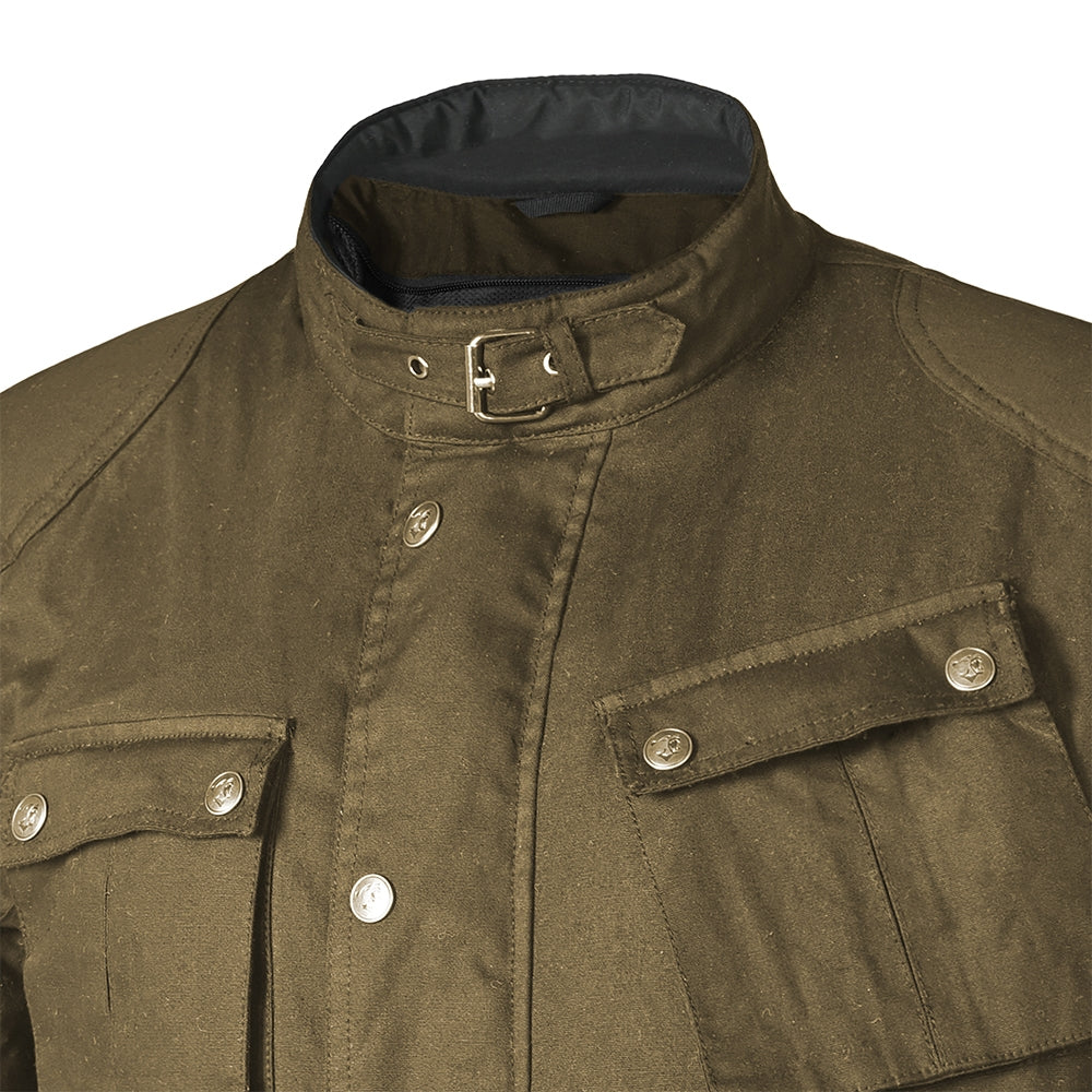 BELA  - Chaqueta Textil Tectical Wax Cotton Jacket  Verde