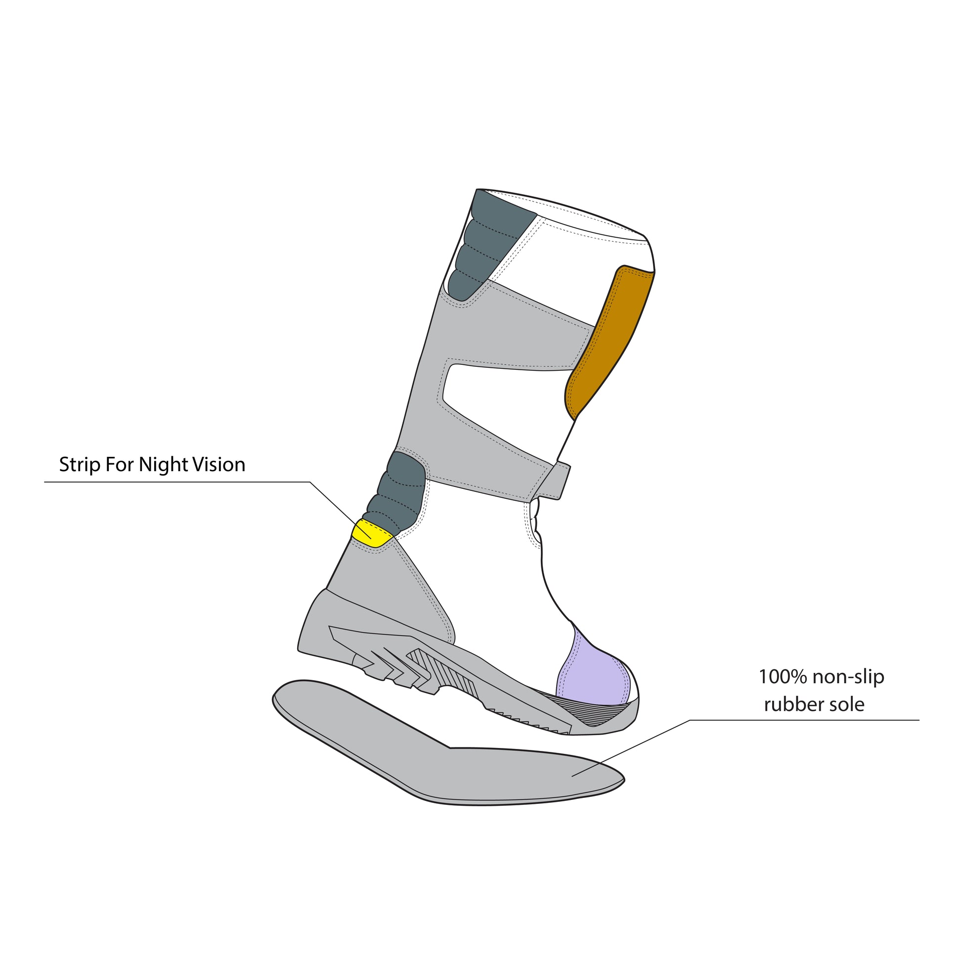 BELA - Botas Piel Senior WP Marrón - BOTAS