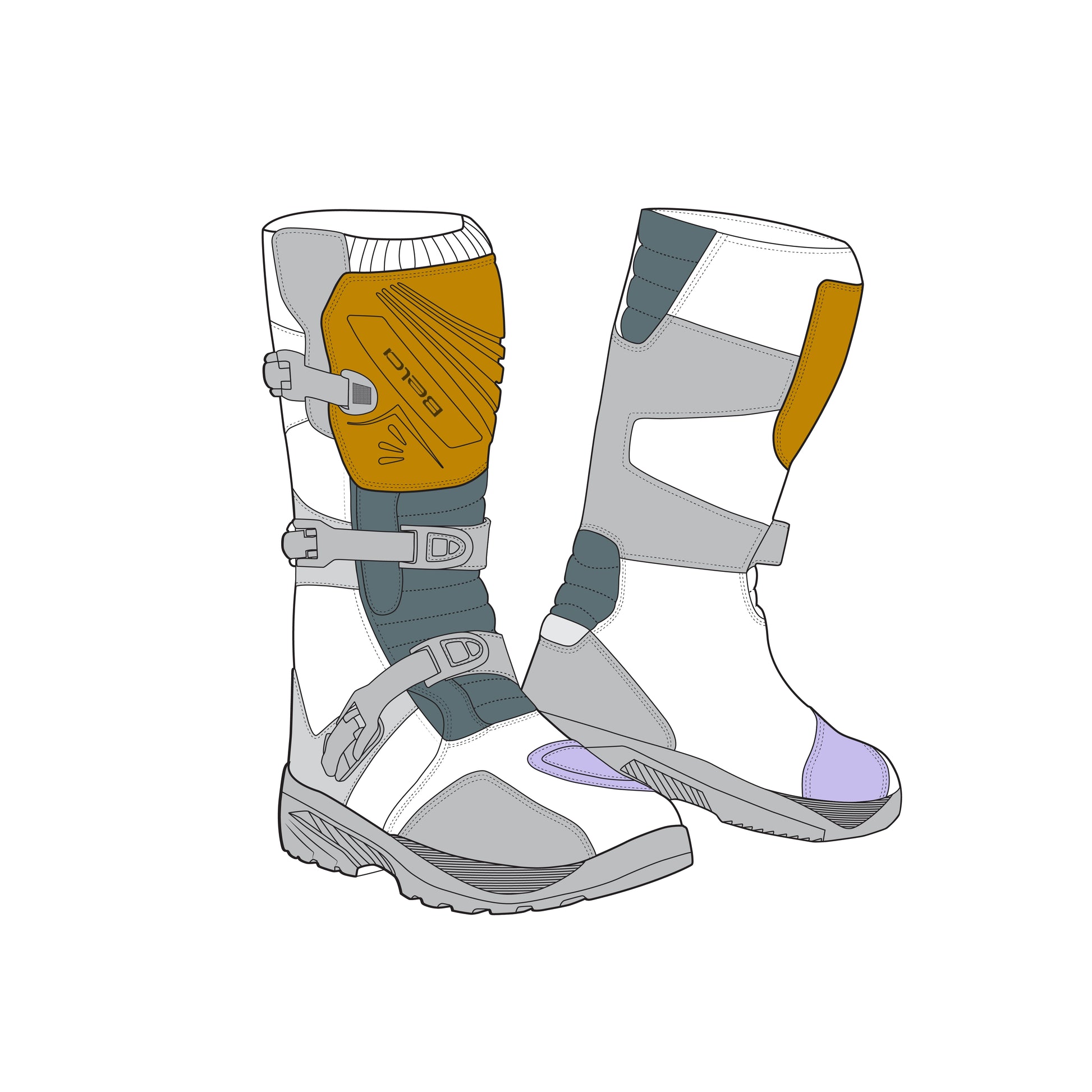 BELA - Botas Piel Senior WP Marrón - BOTAS