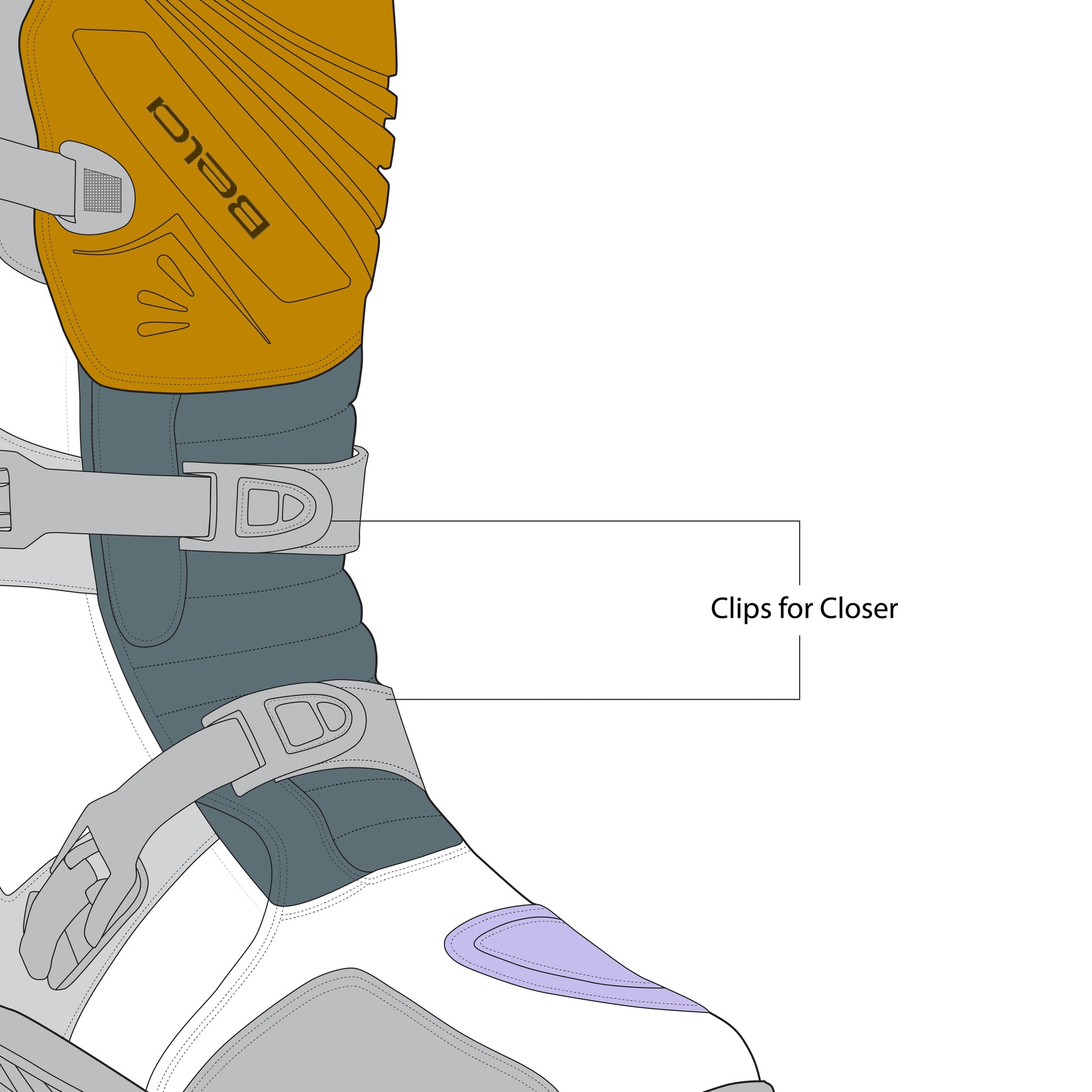 BELA - Botas Piel Senior WP Marrón - BOTAS