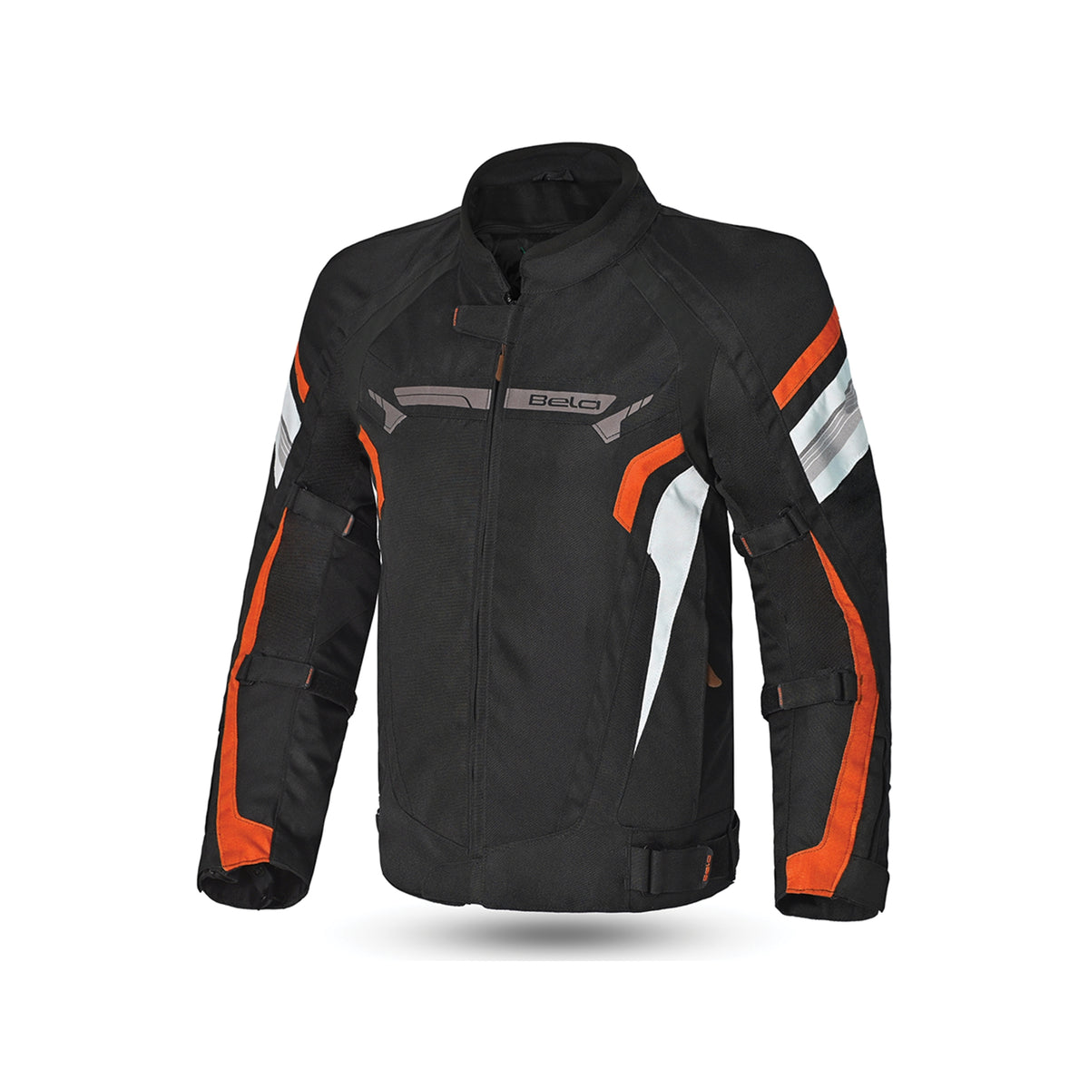 BELA-Chaqueta HighLand Man Negro/Blanco/Naranja