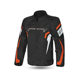 BELA-Chaqueta HighLand Man Negro/Blanco/Naranja