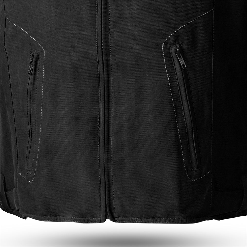 BELA - Chaqueta Textil Logan Man Negro