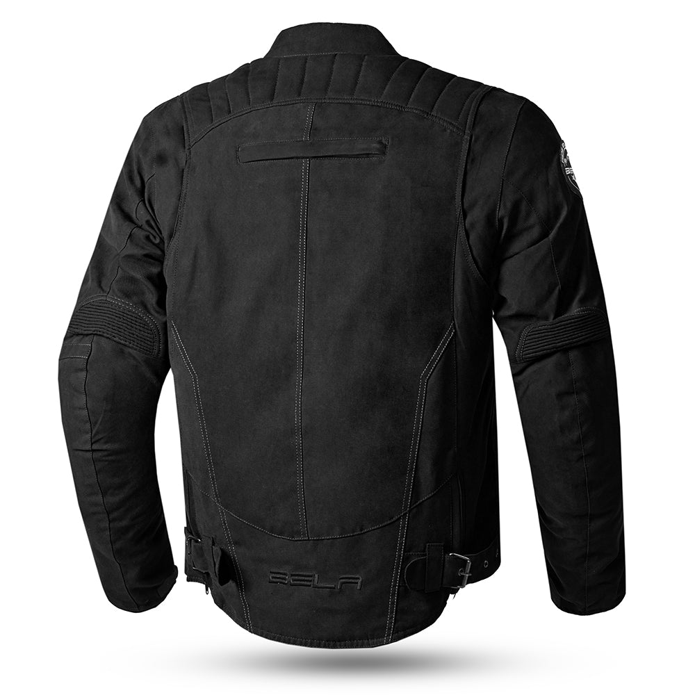 BELA - Chaqueta Textil Logan Man Negro