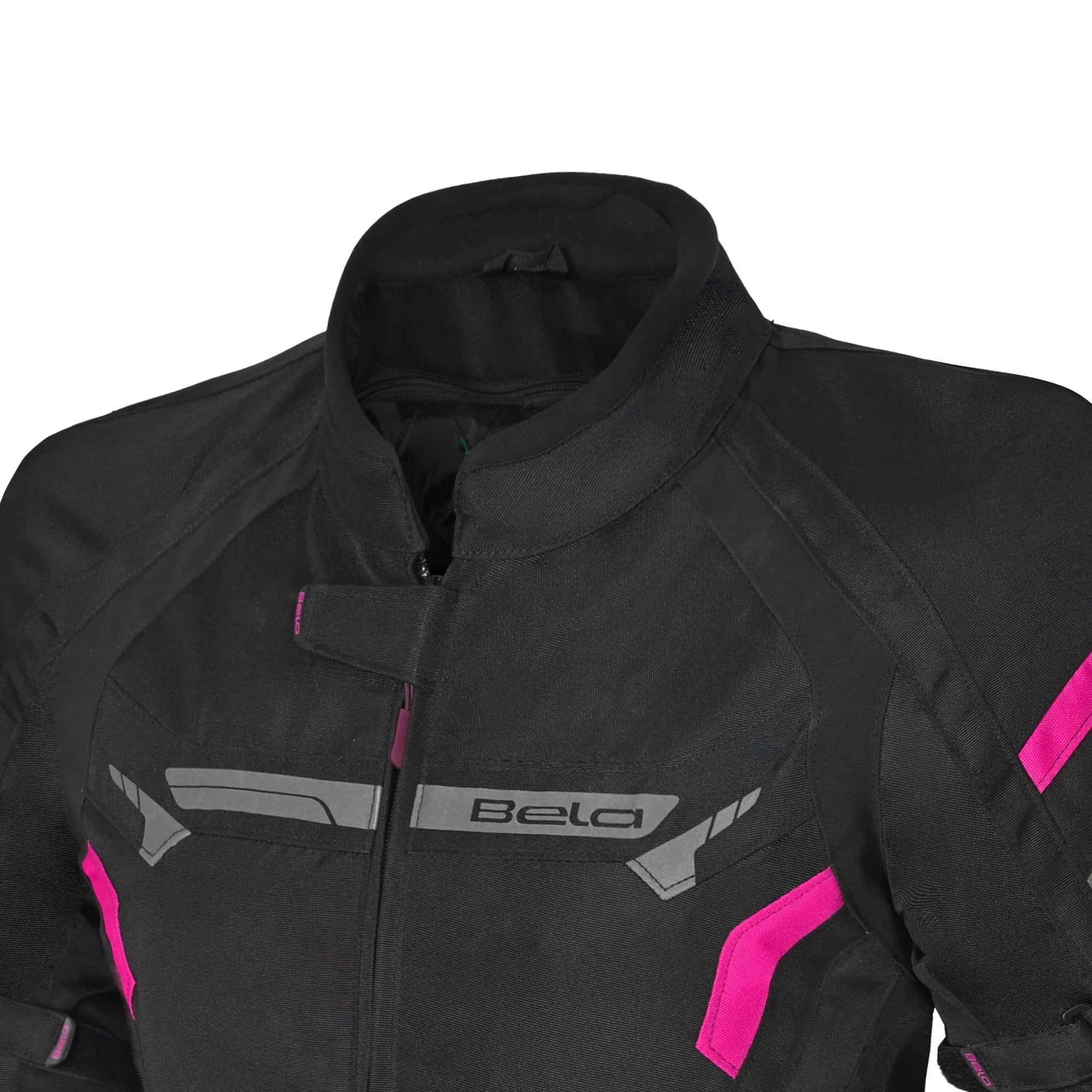 BELA - Chaqueta Textil Highland Lady Negro/Rosa - SECURTEX MOTOR S.L (t/a MaximoMoto)