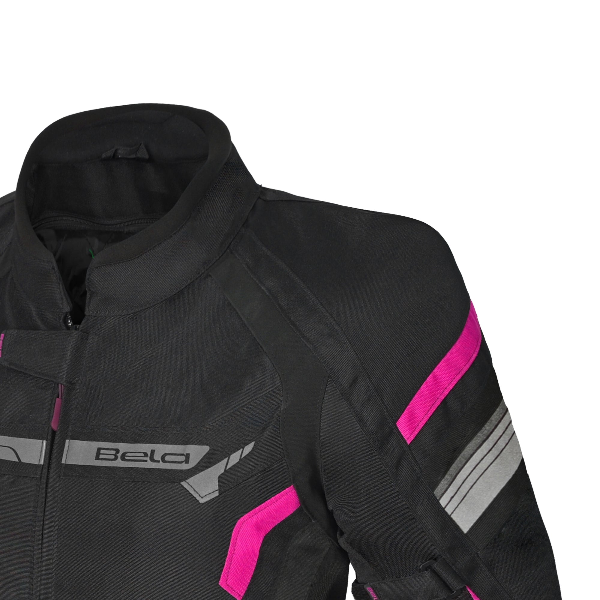 BELA - Chaqueta Textil Highland Lady Negro/Rosa - SECURTEX MOTOR S.L (t/a MaximoMoto)