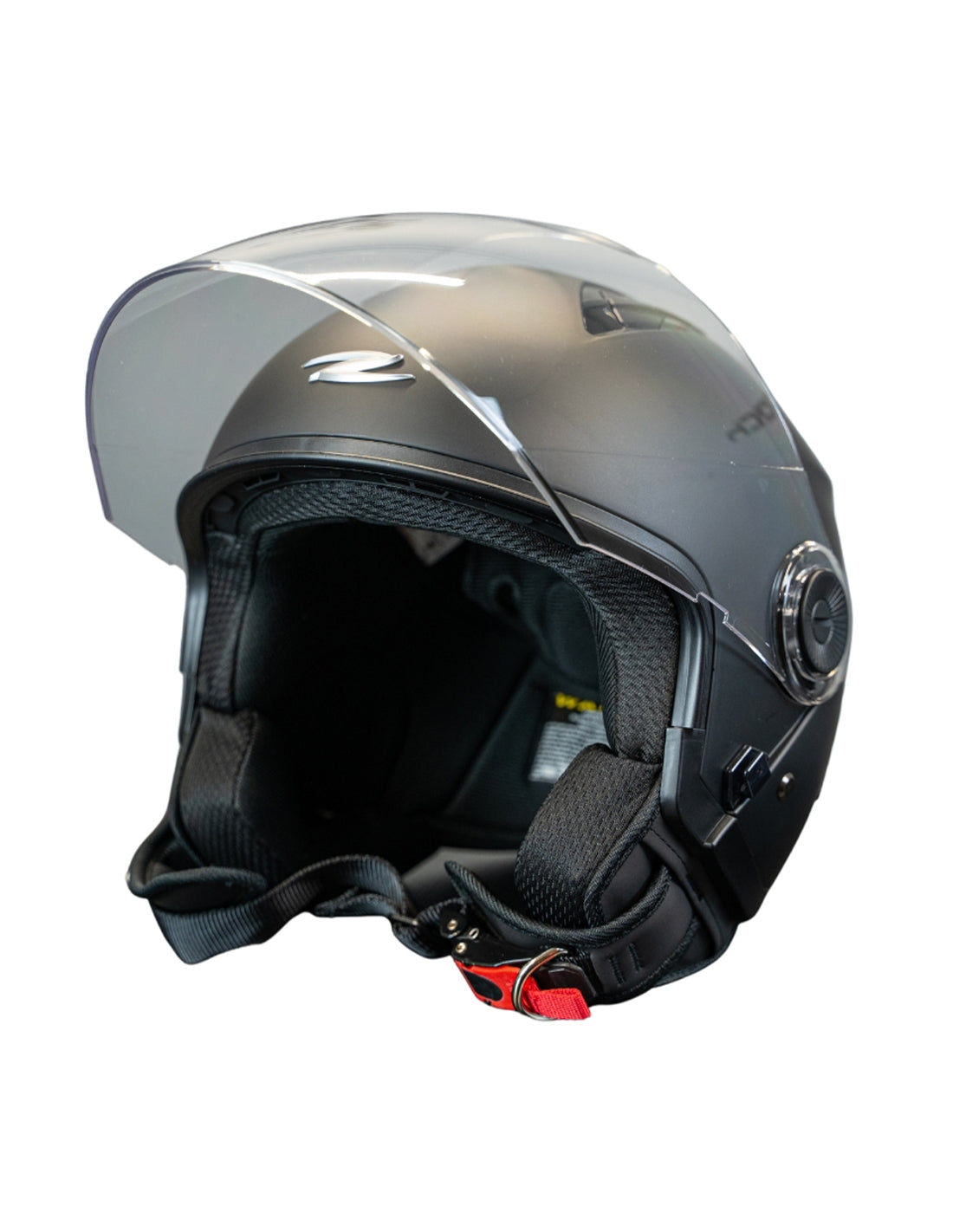 ZEUS-CASCO JET ZS-617 Matte/Negro