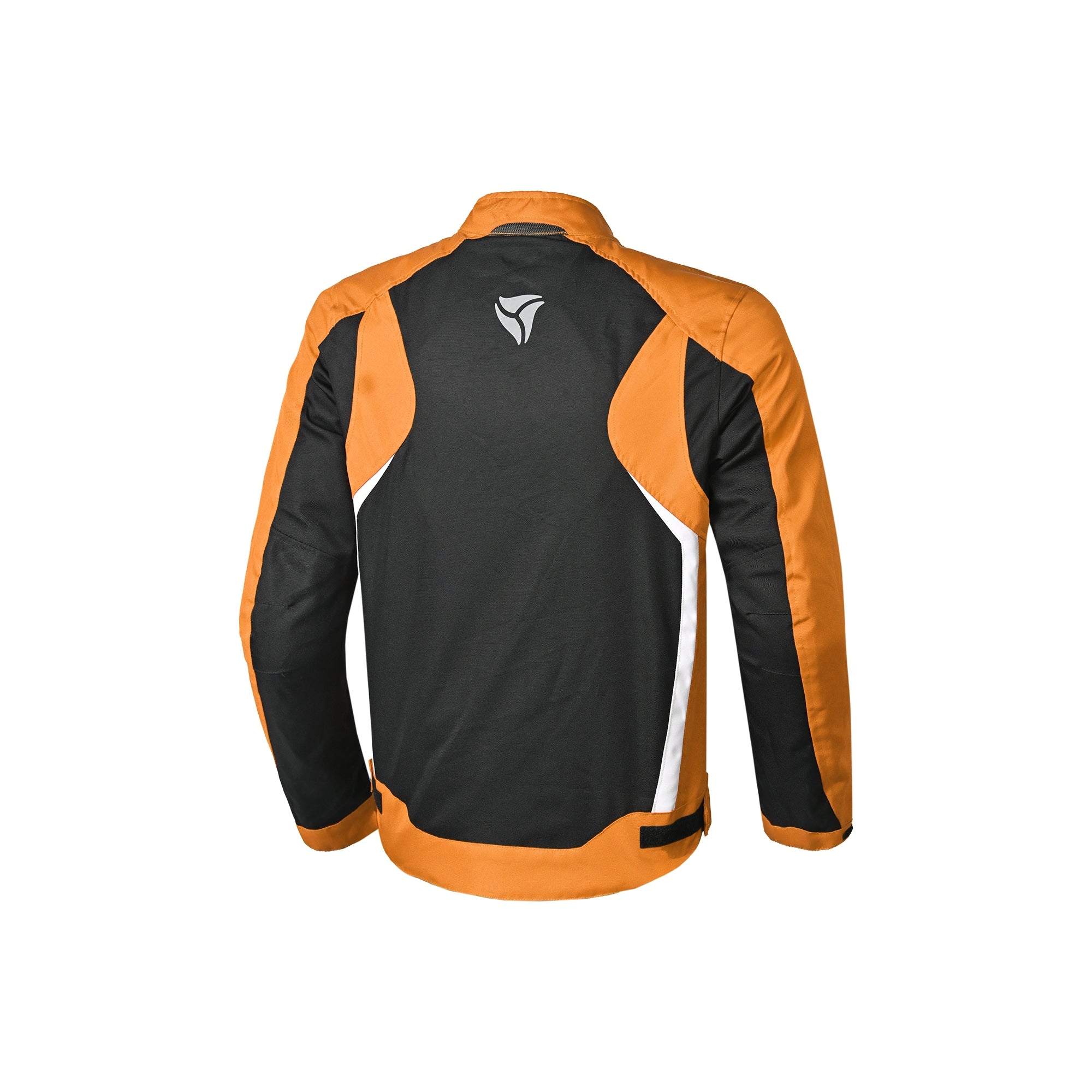 R-TECH - Chaqueta Textil Motril Negro/Naranja