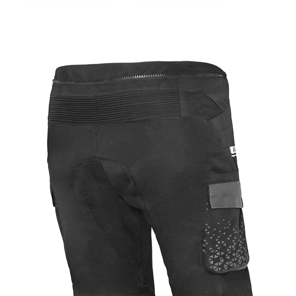 BELA - Pantalón Textil Crossroad Extreme WP Negro/Antracita